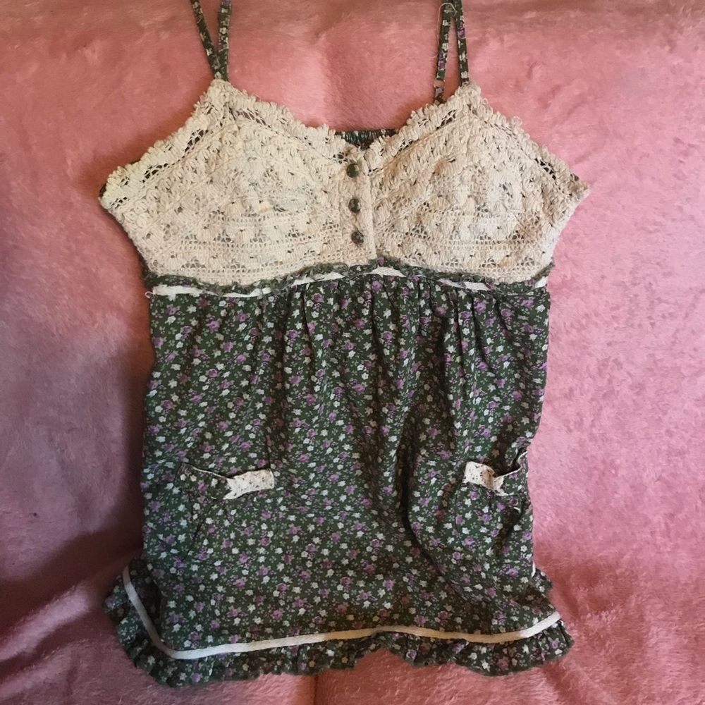 Floral Hippie-Type Tank